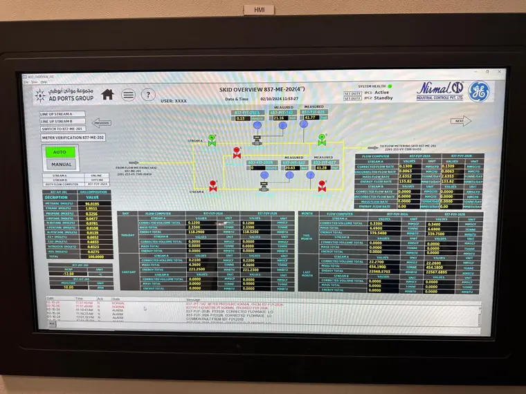 Cimplicity SCADA workstation